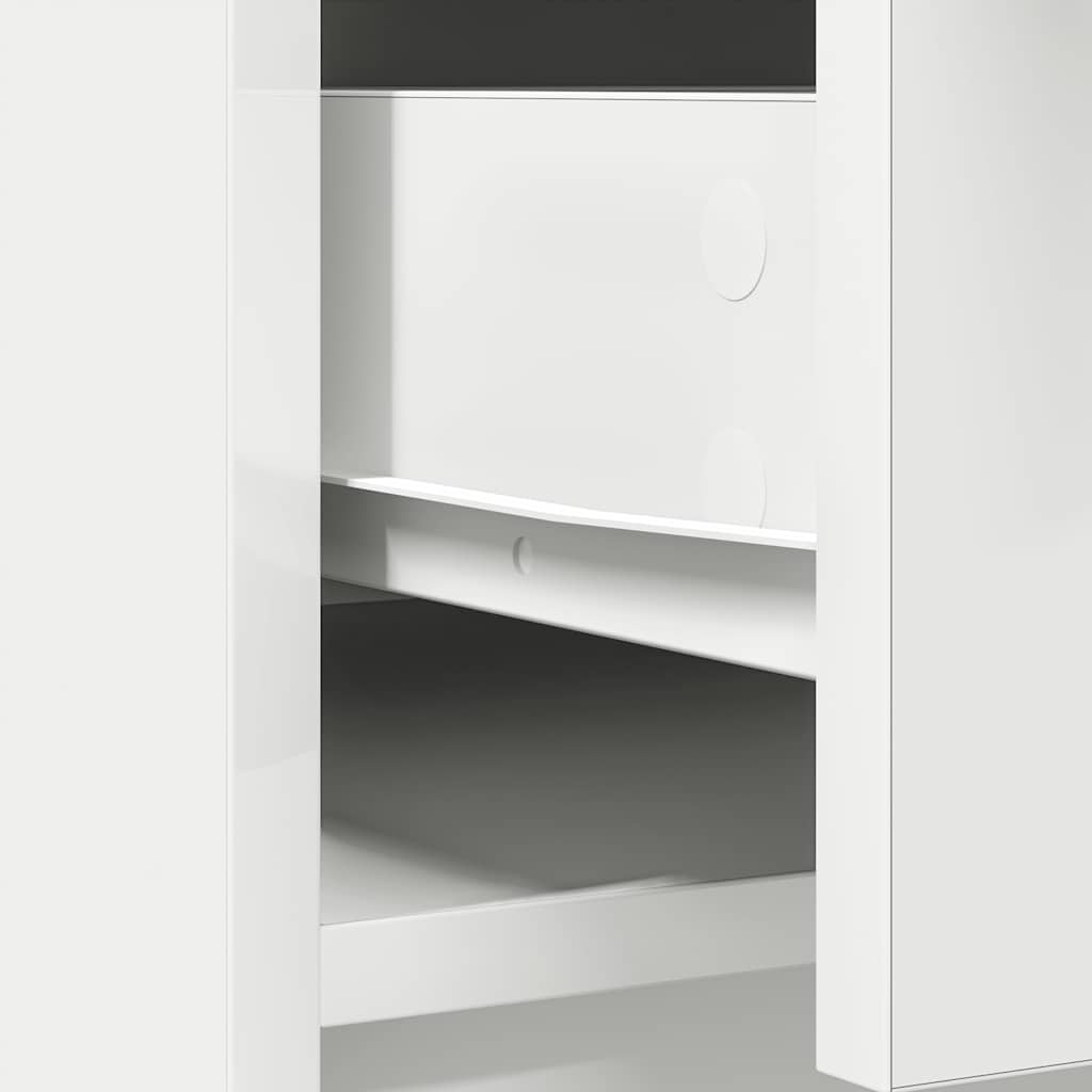Dressoir met lades en deuren 73x31x90 cm wit is nu te koop bij PeponiXL, paradijselijk wonen!