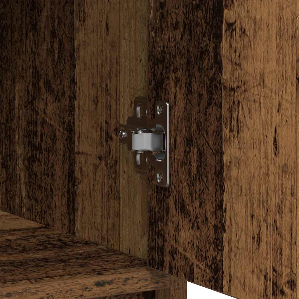 Dressoir met lades en deuren 73x31x90 cm oud hout is nu te koop bij PeponiXL, paradijselijk wonen!