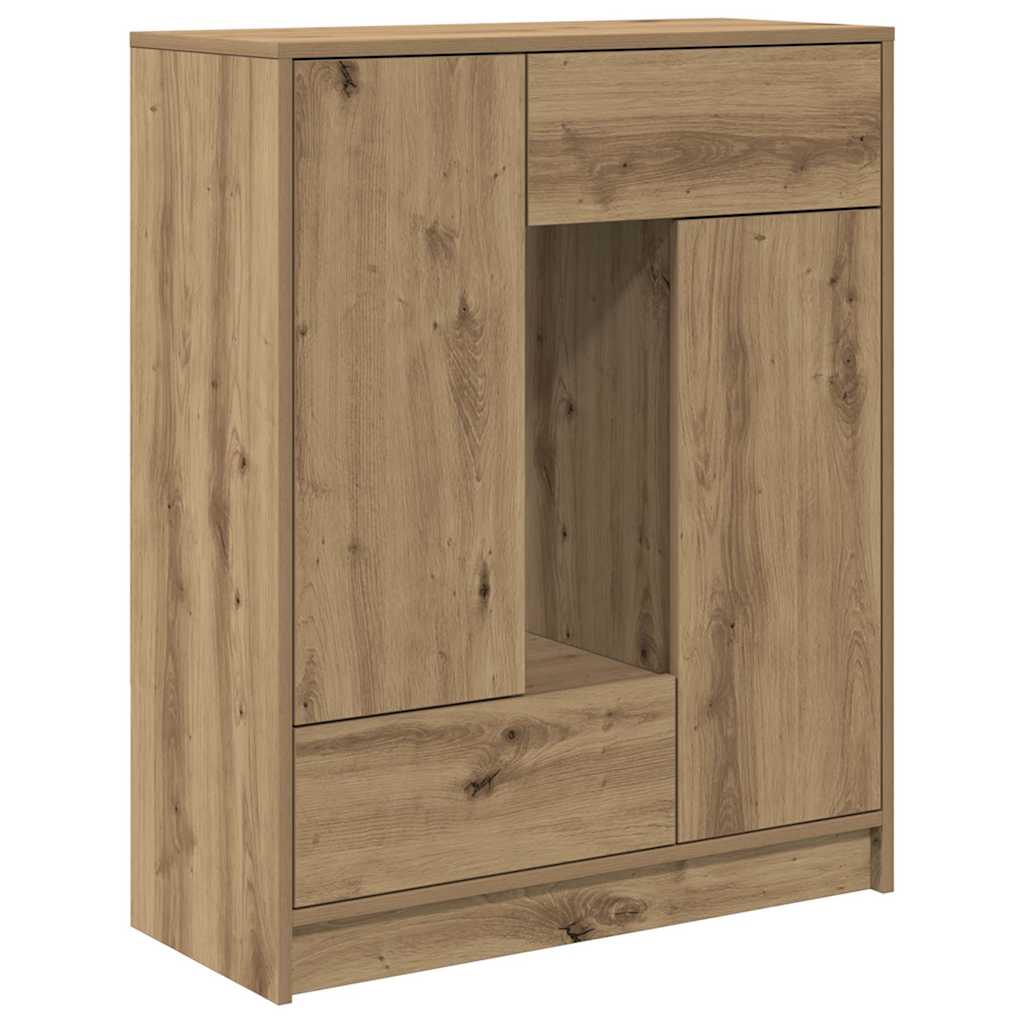 Dressoir met lades en deuren 73x31x90 cm ambachtelijk is nu te koop bij PeponiXL, paradijselijk wonen!