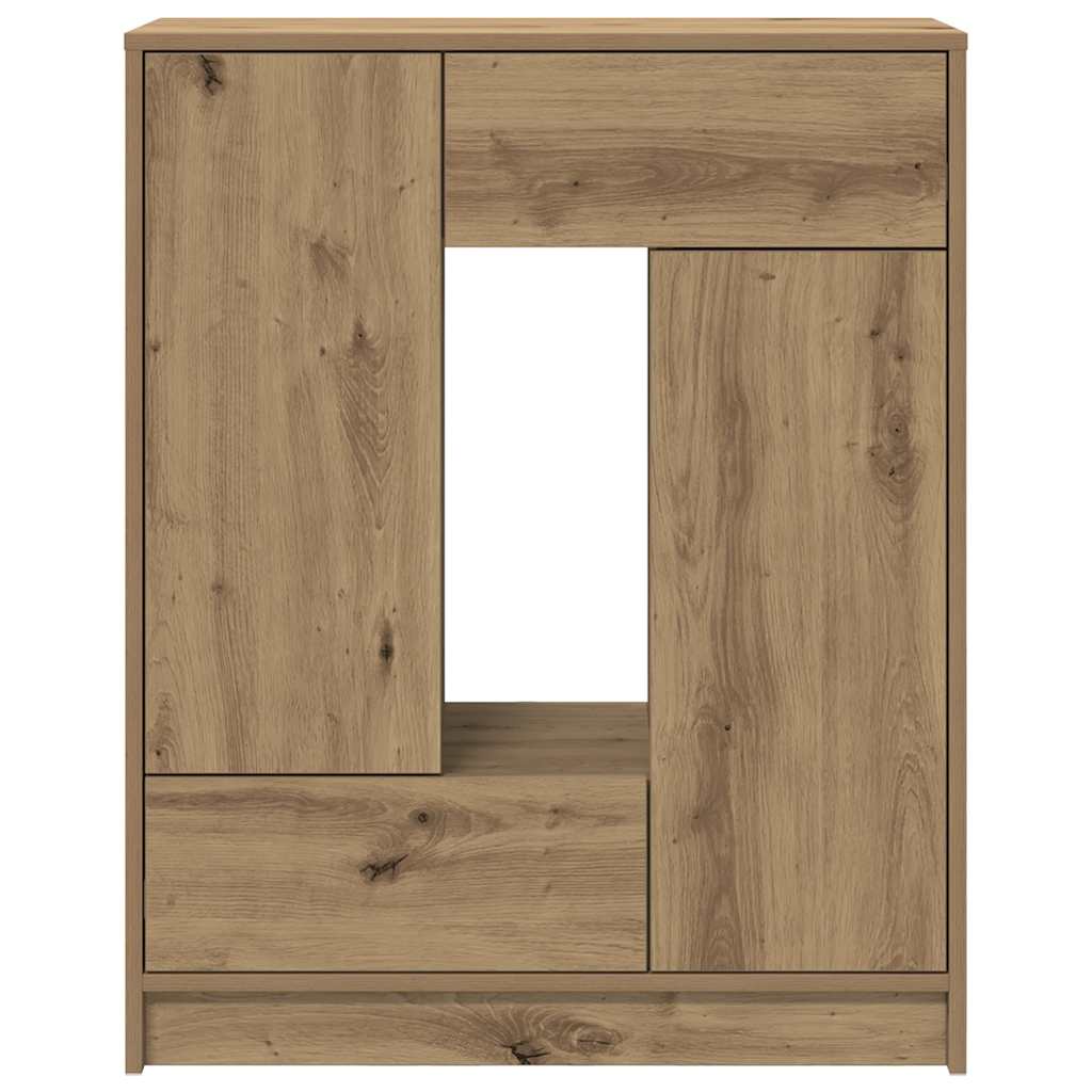 Dressoir met lades en deuren 73x31x90 cm ambachtelijk is nu te koop bij PeponiXL, paradijselijk wonen!