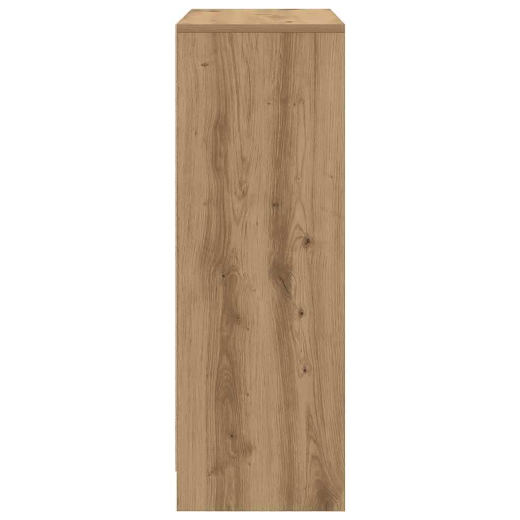 Dressoir met lades en deuren 73x31x90 cm ambachtelijk is nu te koop bij PeponiXL, paradijselijk wonen!