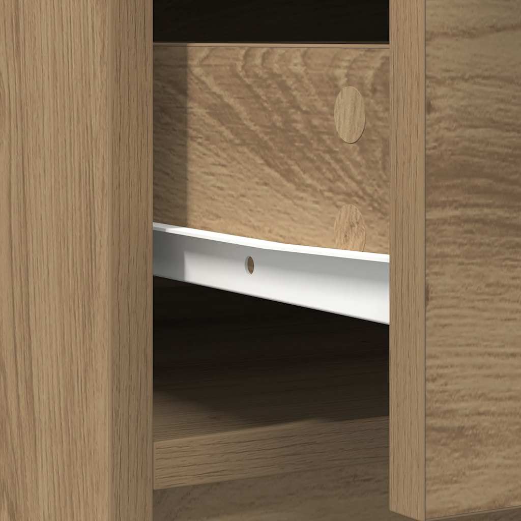 Dressoir met lades en deuren 73x31x90 cm ambachtelijk is nu te koop bij PeponiXL, paradijselijk wonen!