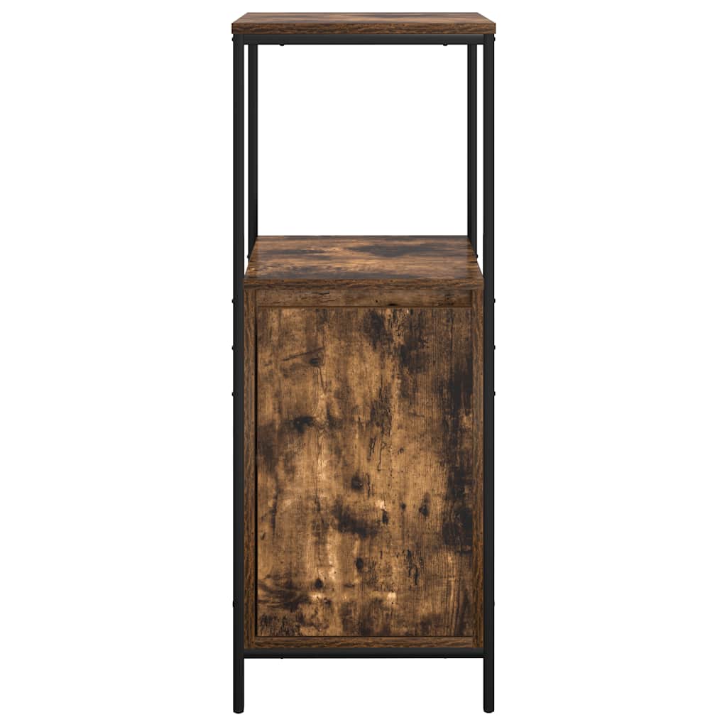 Badkamerkast met planken 36x35x95 cm gerookt eiken is nu te koop bij PeponiXL, paradijselijk wonen!