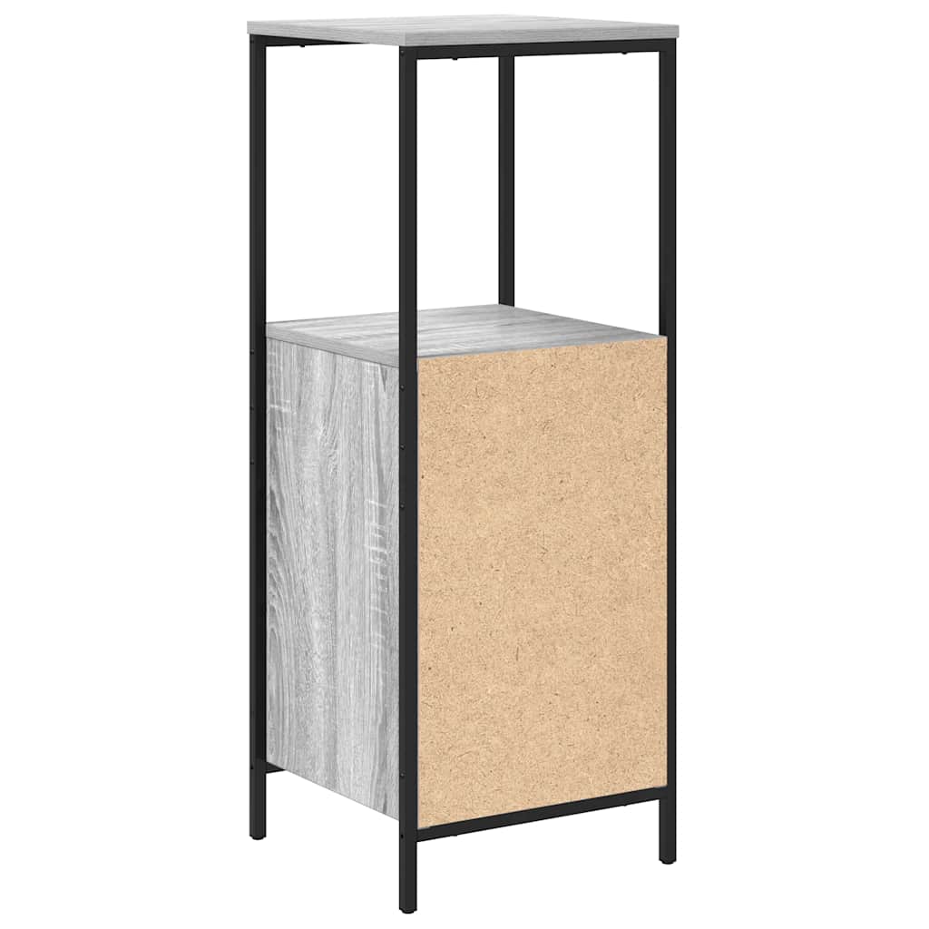 Badkamermeubel met planken 36x35x95 cm grijs sonoma is nu te koop bij PeponiXL, paradijselijk wonen!
