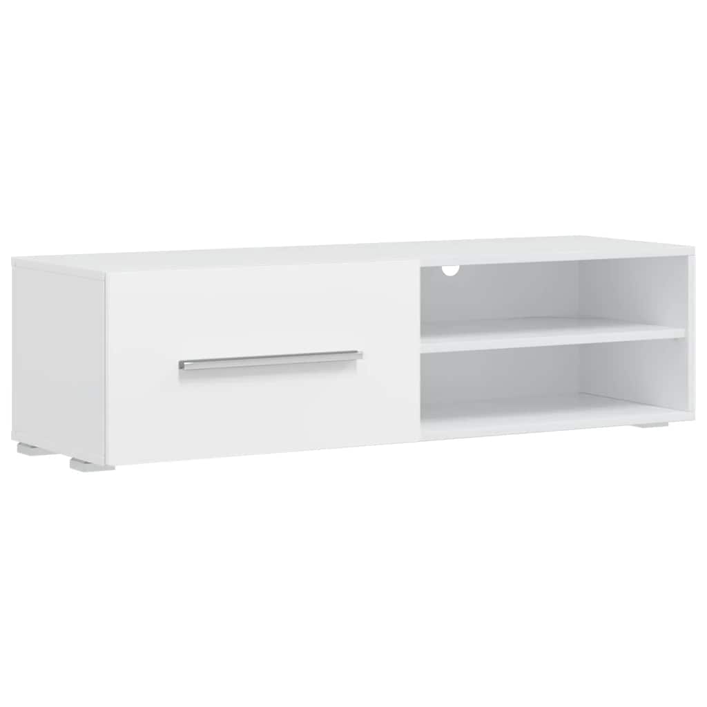 5-delige Tv-meubels met LED-verlichting bewerkt hout matwit is nu te koop bij PeponiXL, paradijselijk wonen!