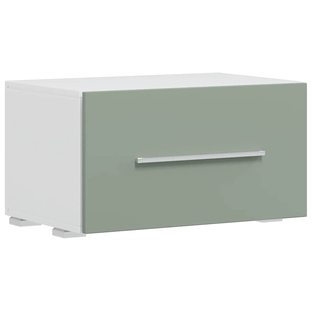 5-delige Tv-meubels met LED-verlichting bewerkt hout olijfgroen is nu te koop bij PeponiXL, paradijselijk wonen!