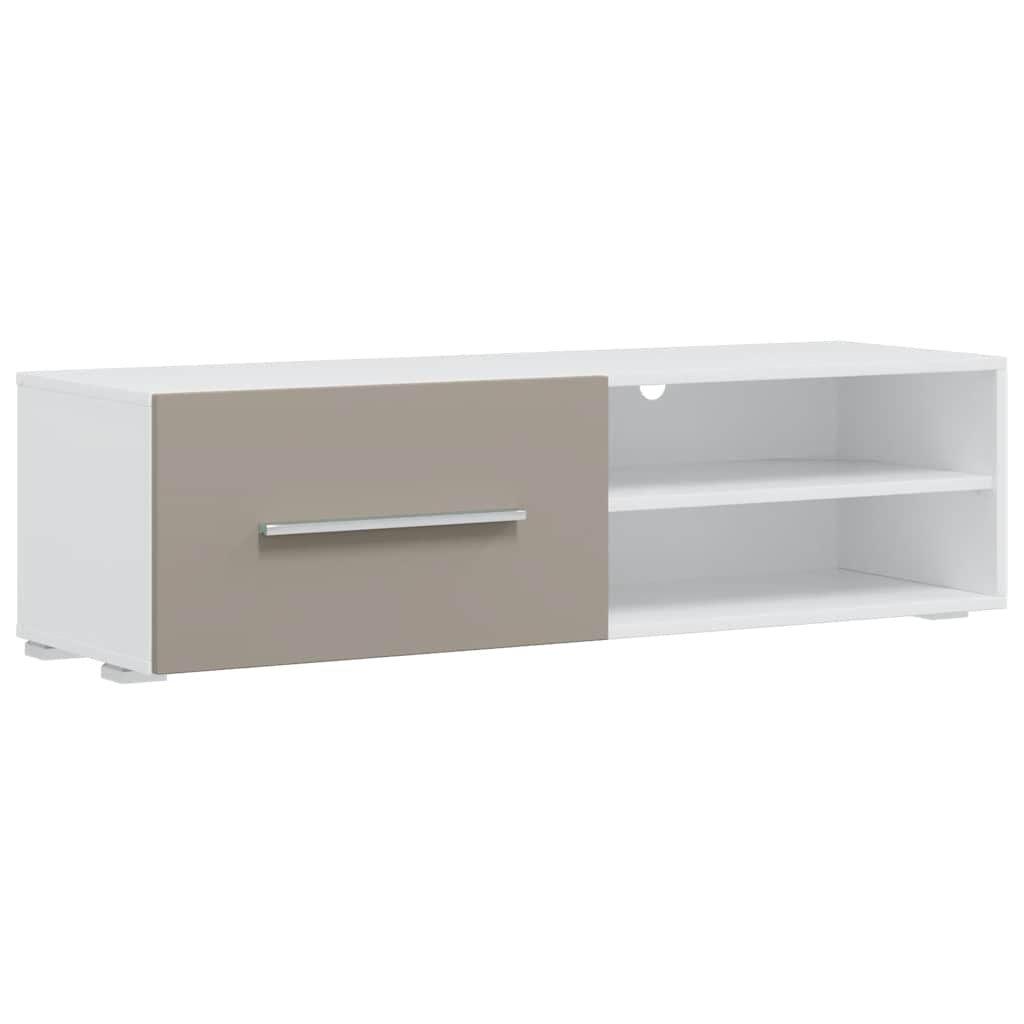 5-delige Tv-meubels met LED-verlichting bewerkt hout steengrijs is nu te koop bij PeponiXL, paradijselijk wonen!
