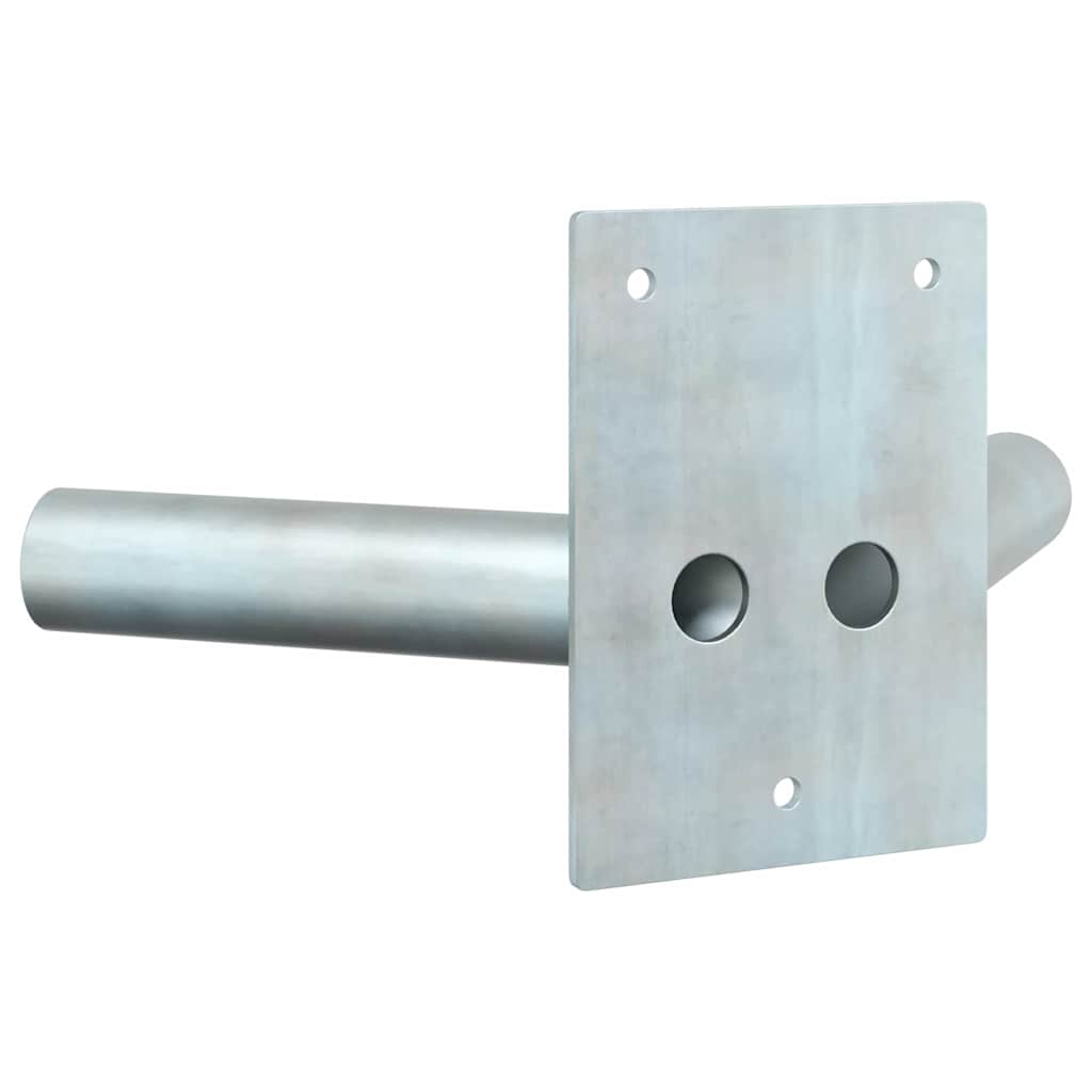 Vlaggen Mast Houder Zilver 11,5 x 7,5 x 0,2 cm Staal is nu te koop bij PeponiXL, paradijselijk wonen!