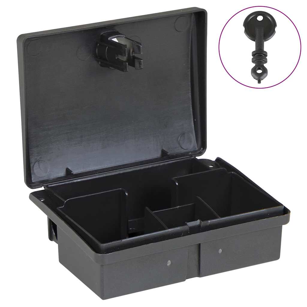 Muizenvallen 5 st 13x10x4 cm zwart is nu te koop bij PeponiXL, paradijselijk wonen!