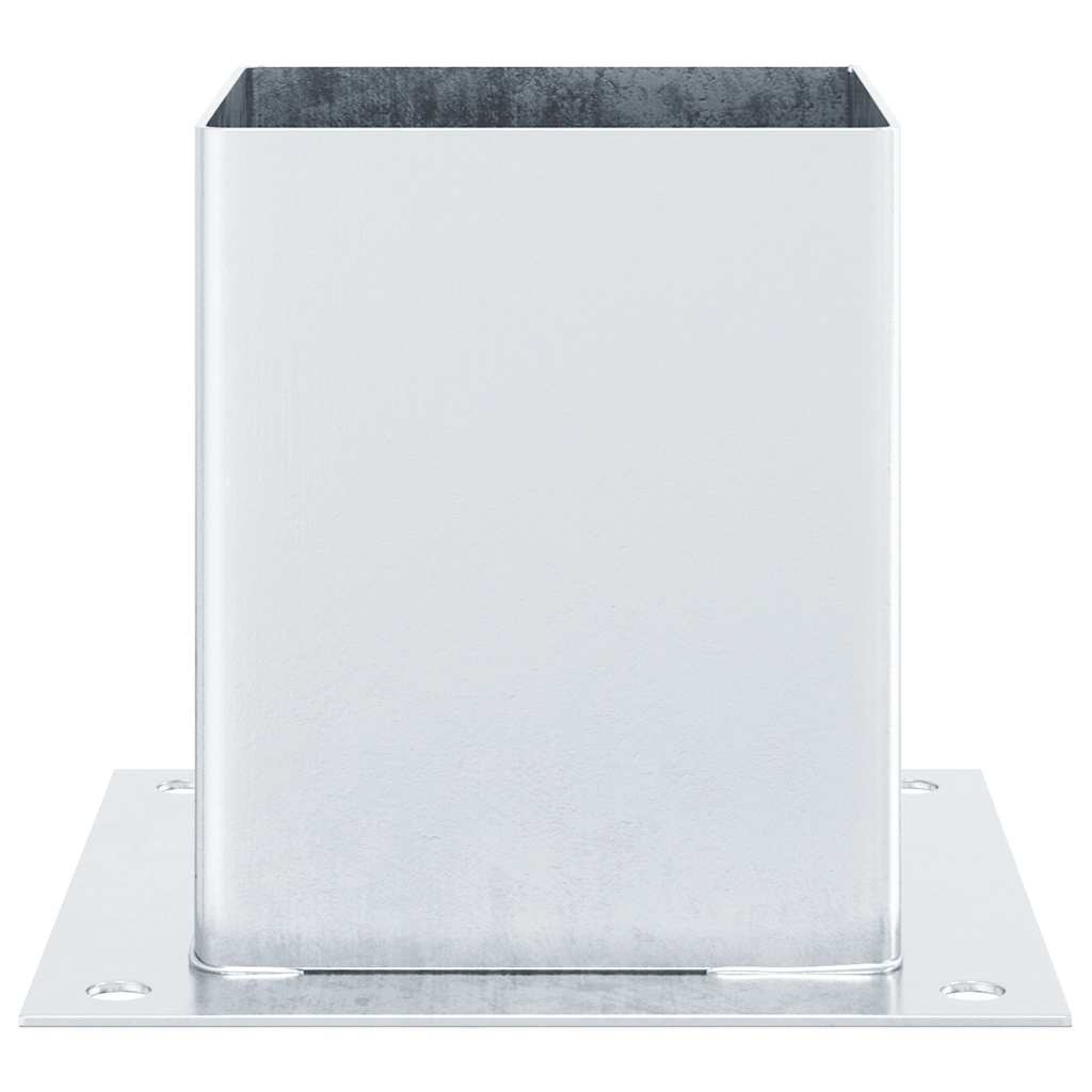 Spokkels vierkant 12 st gegalvaniseerd staal zilverkleurig is nu te koop bij PeponiXL, paradijselijk wonen!