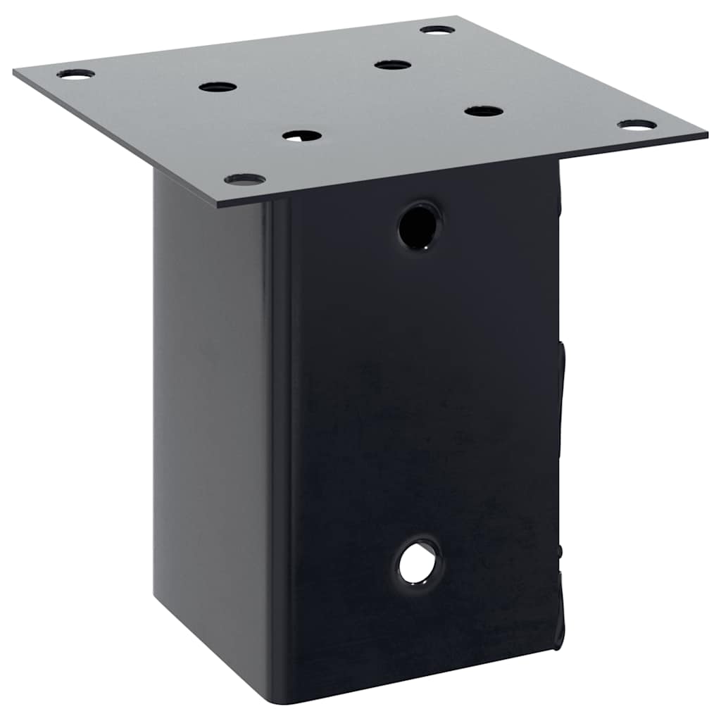 Spokkels vierkant 4 st 81x81 mm gepoedercoat staal antraciet is nu te koop bij PeponiXL, paradijselijk wonen!