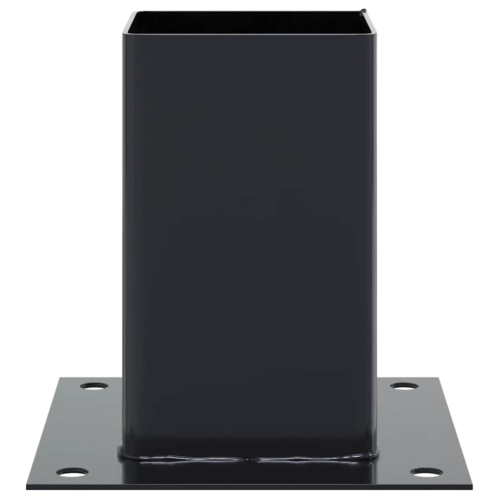 Spokkels vierkant 4 st 81x81 mm gepoedercoat staal antraciet is nu te koop bij PeponiXL, paradijselijk wonen!