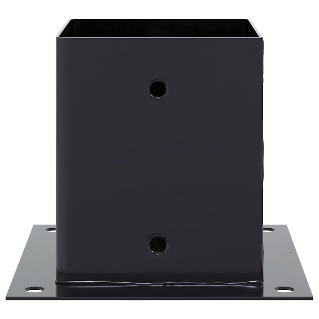 Spokkels vierkant 4 st 101x101 mm gepoedercoat staal antraciet is nu te koop bij PeponiXL, paradijselijk wonen!