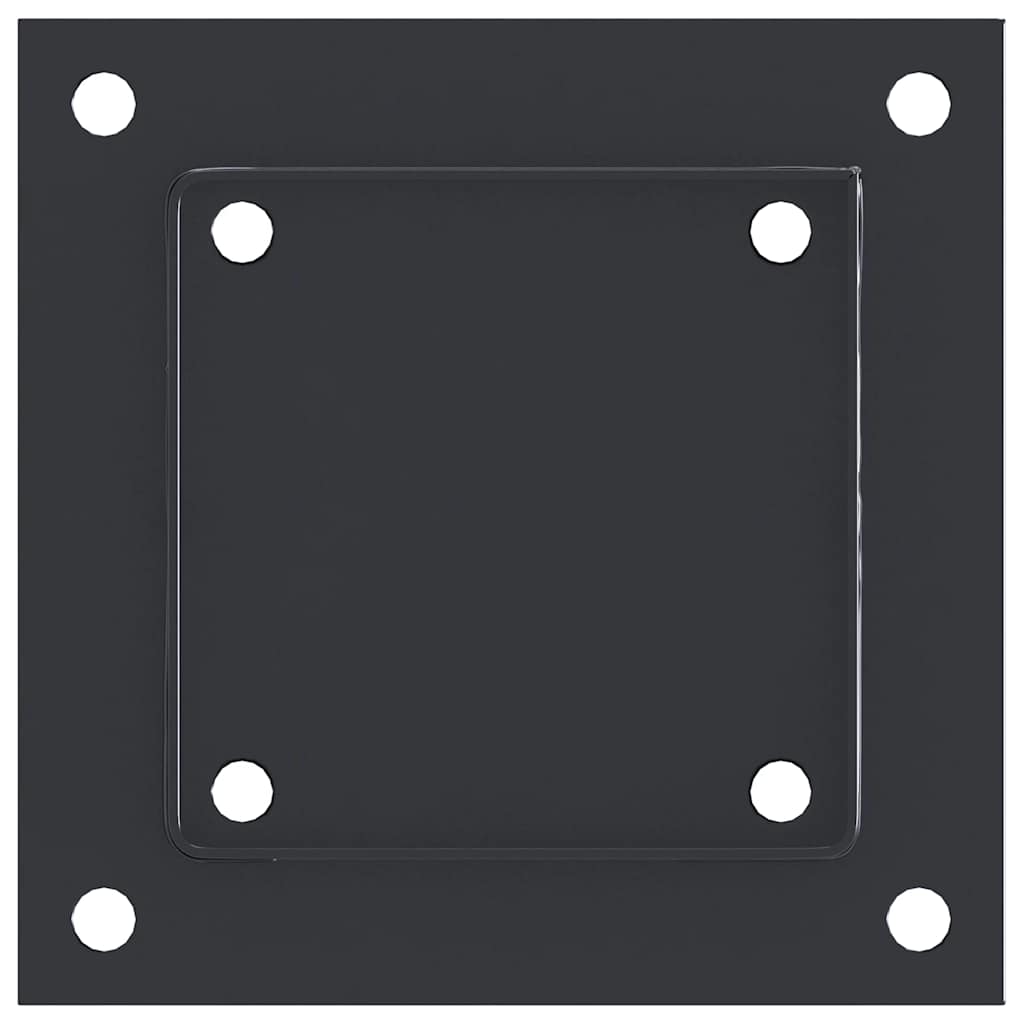Paonderstellen vierkant 4 st 121x121 mm gepoedercoat staal is nu te koop bij PeponiXL, paradijselijk wonen!