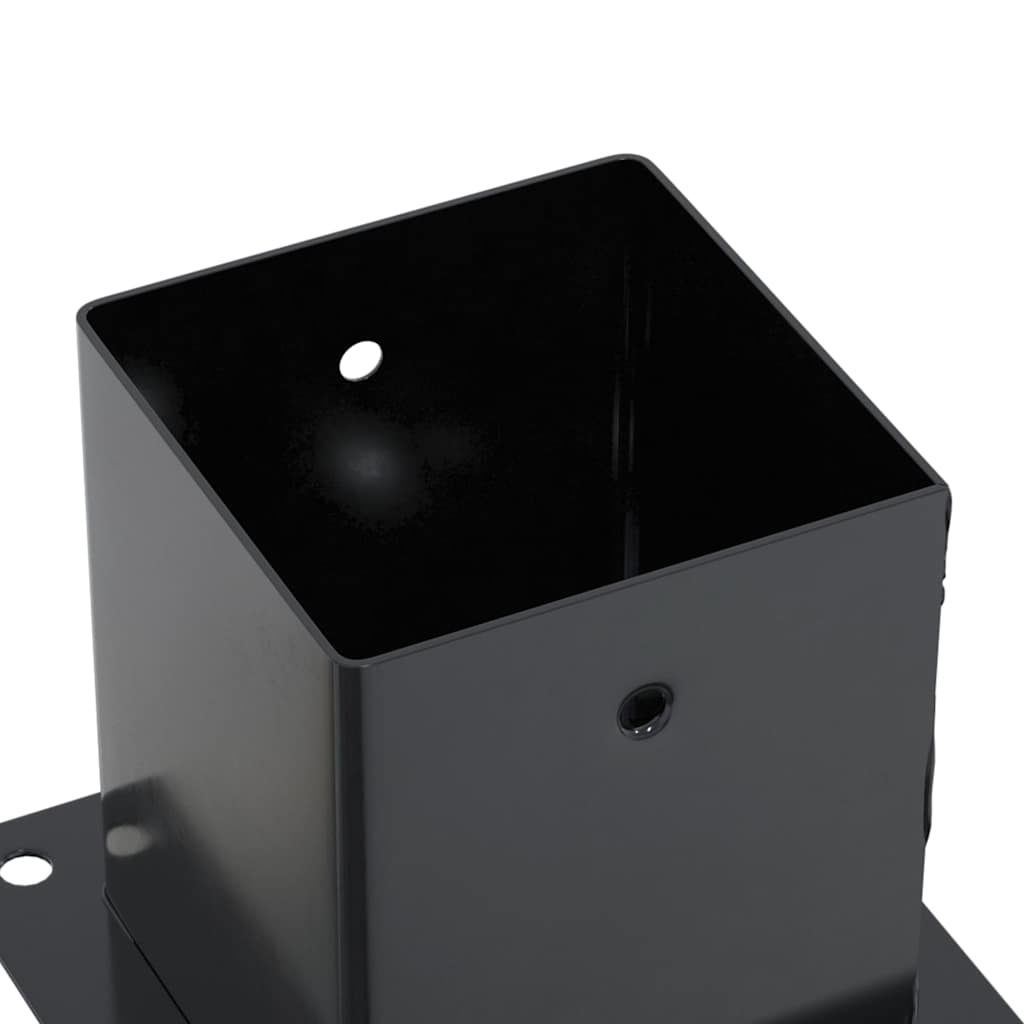 Spokkels vierkant 12 st 121x121 mm gepoedercoat staal antraciet is nu te koop bij PeponiXL, paradijselijk wonen!