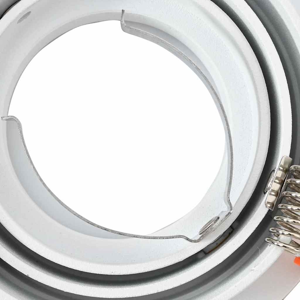 Spotje 6 pcs Wit 9 x 9 x 2 cm Aluminium is nu te koop bij PeponiXL, paradijselijk wonen!