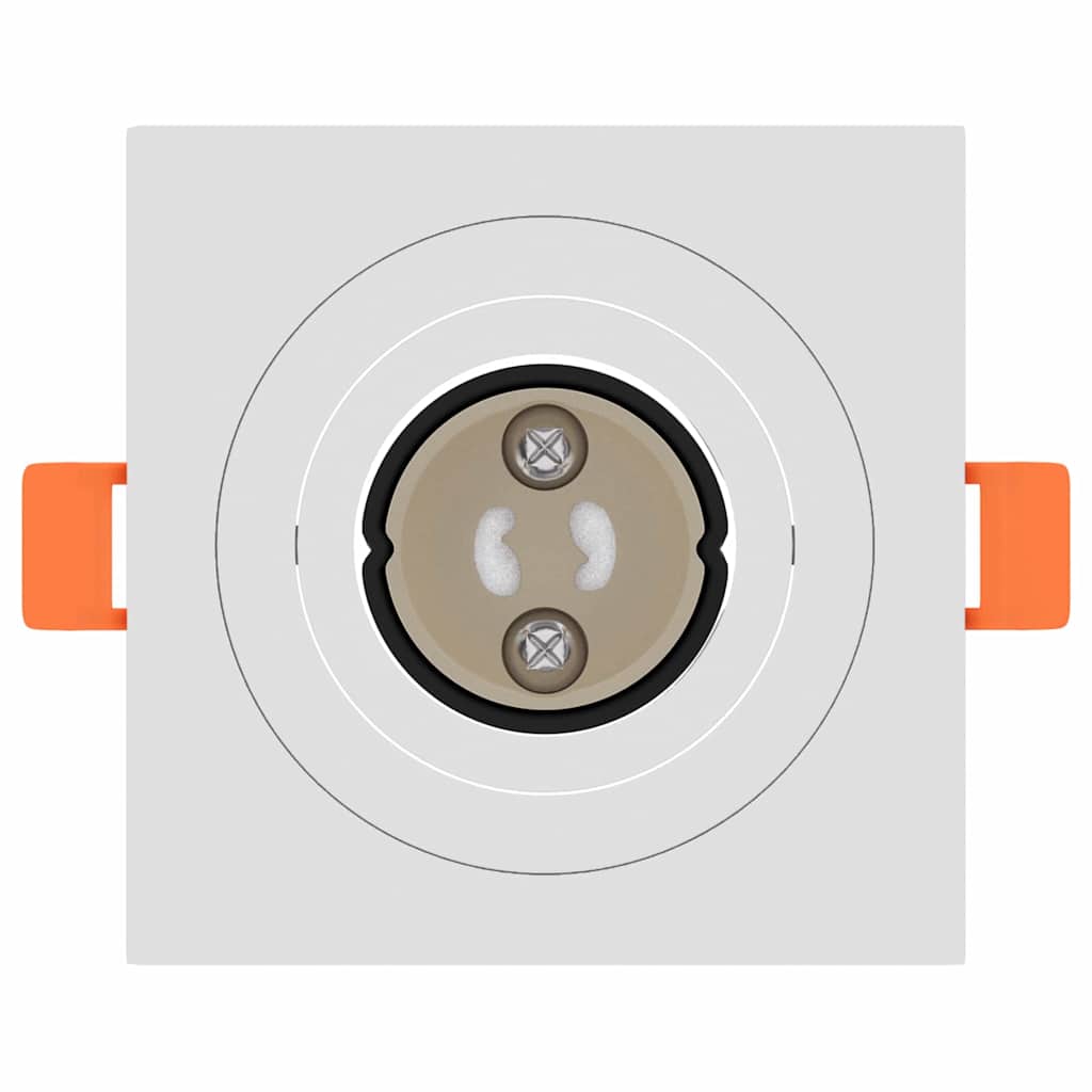 Spotje 12 pcs Wit 9 x 9 x 2 cm Aluminium is nu te koop bij PeponiXL, paradijselijk wonen!