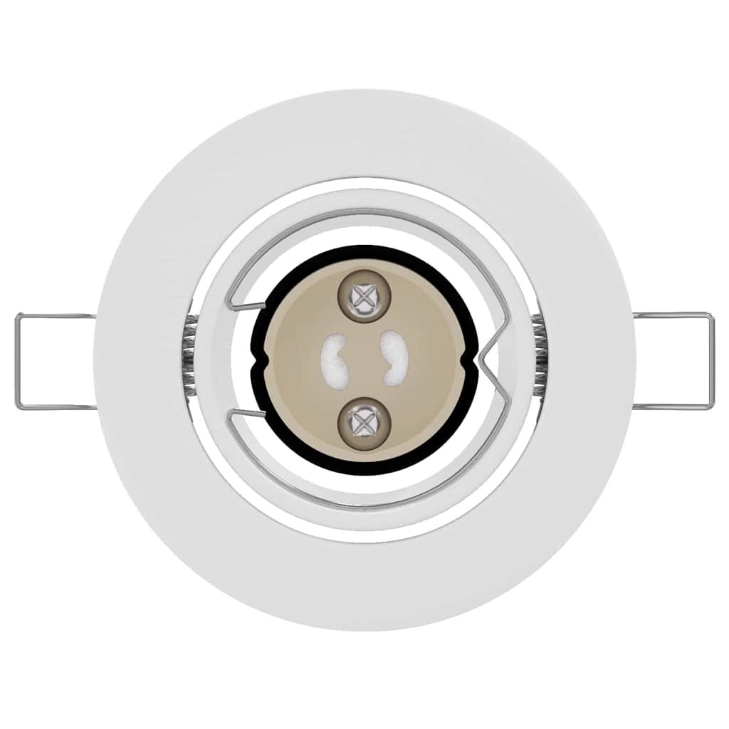 Spotje 24 pcs Wit 9 x 9 x 2.5 cm Metaal is nu te koop bij PeponiXL, paradijselijk wonen!