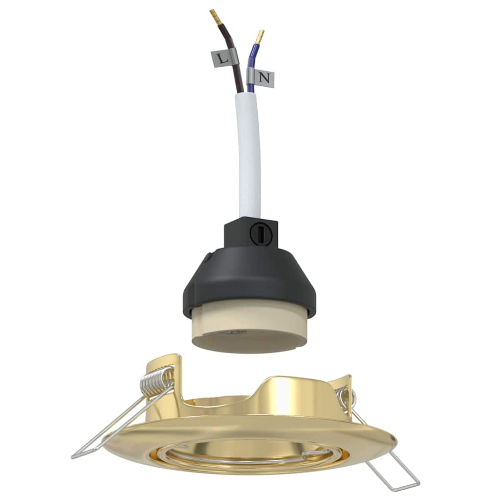 Spotje 24 pcs Goud 9 x 9 x 2.5 cm Metaal is nu te koop bij PeponiXL, paradijselijk wonen!