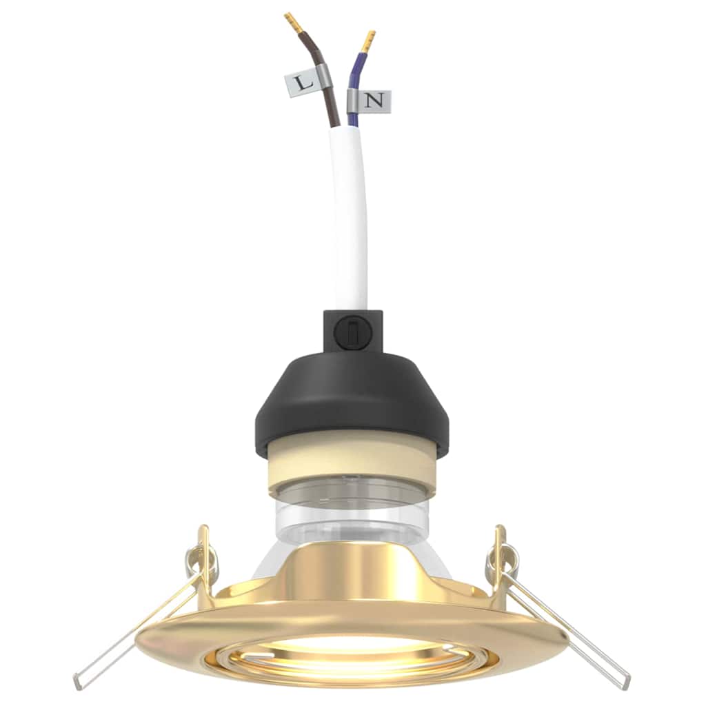 Spotje 24 pcs Goud 9 x 9 x 2.5 cm Metaal is nu te koop bij PeponiXL, paradijselijk wonen!