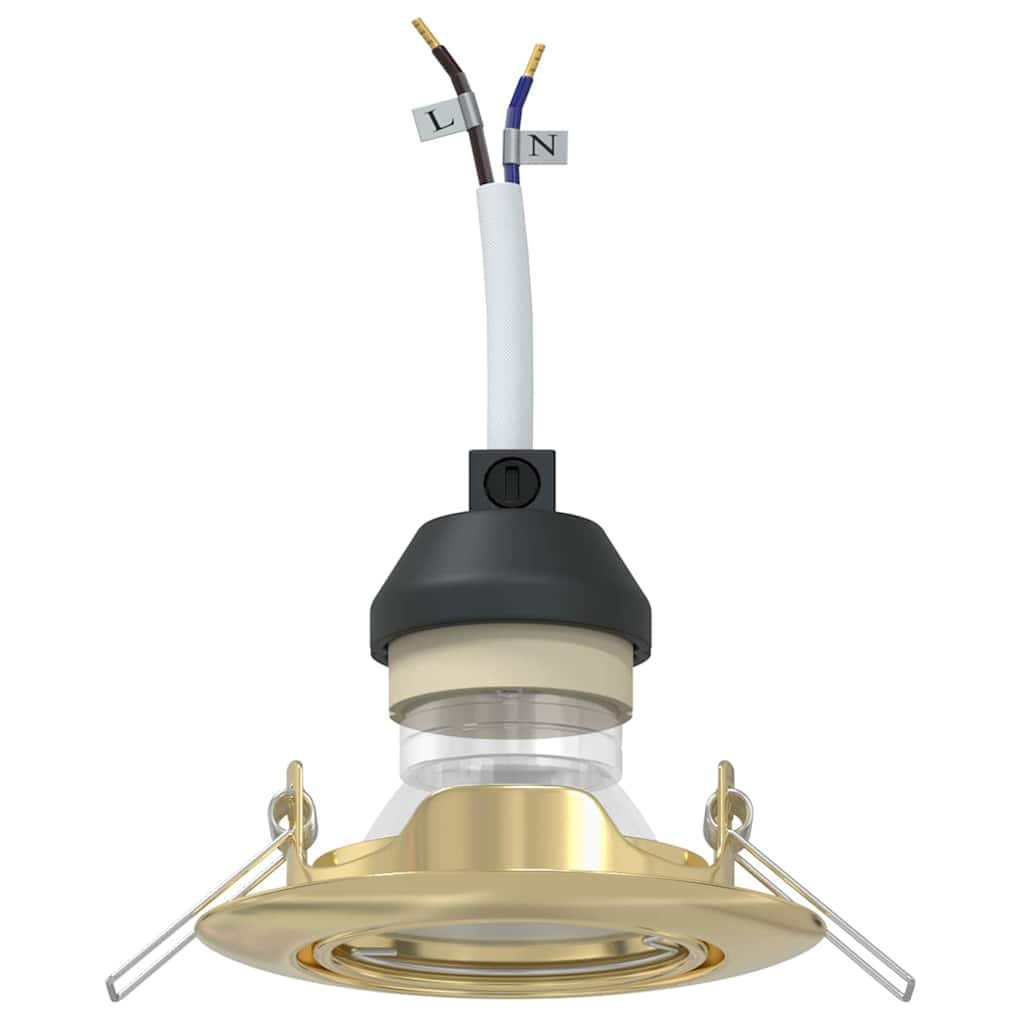 Spotje 24 pcs Goud 9 x 9 x 2.5 cm Metaal is nu te koop bij PeponiXL, paradijselijk wonen!