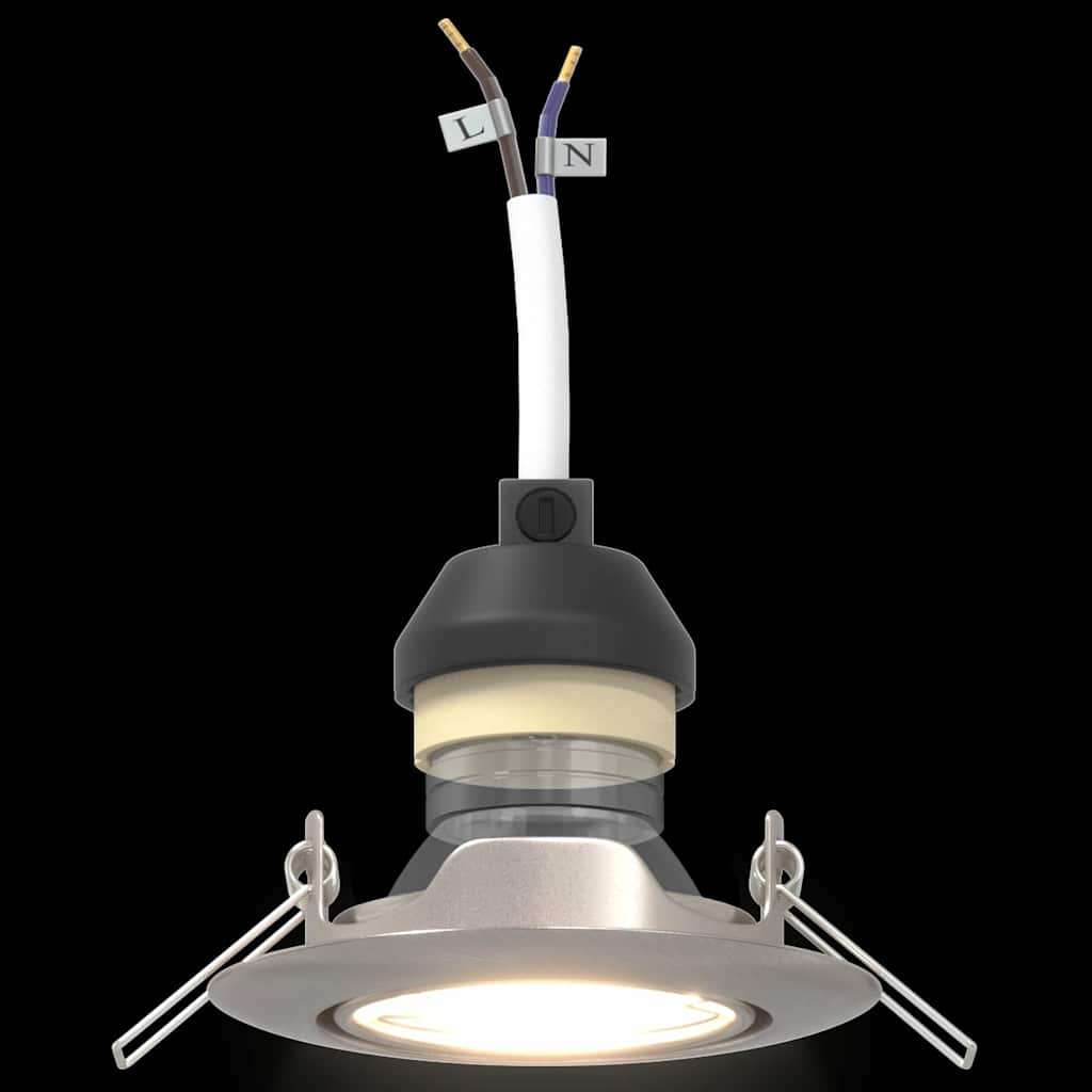 Spotje 6 pcs Zilver 9 x 9 x 2.5 cm Metaal is nu te koop bij PeponiXL, paradijselijk wonen!