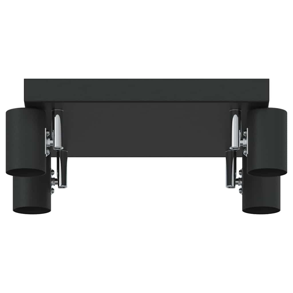 Plafondspot met schijnwerpers Zwart 26,5 x 26 x 11,5 cm Metaal is nu te koop bij PeponiXL, paradijselijk wonen!
