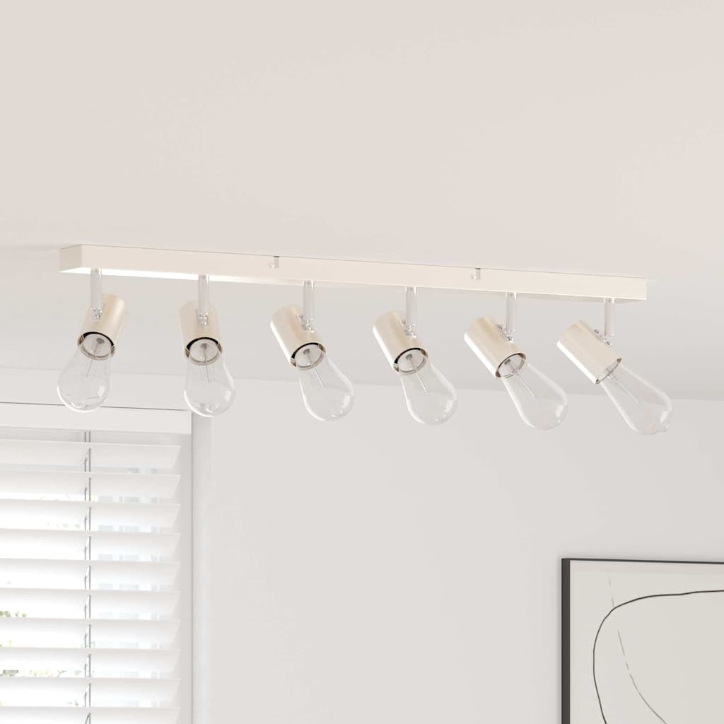 Plafondspot met schijnwerpers Nikkel 73 x 6,5 x 11,5 cm Metaal is nu te koop bij PeponiXL, paradijselijk wonen!