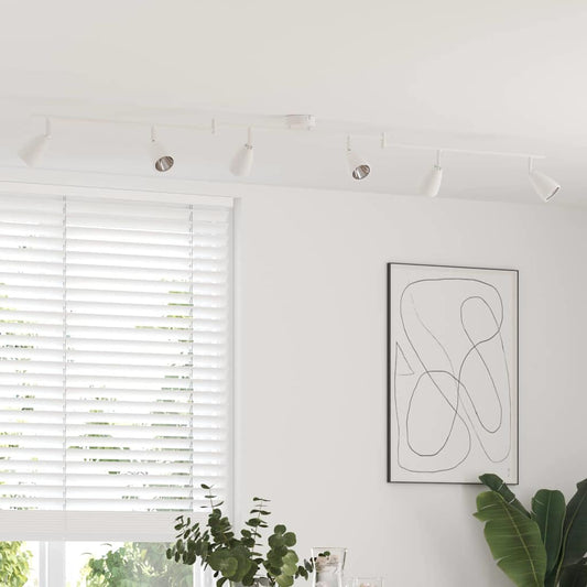 Plafondspot met schijnwerpers Wit 25.5 x 8 x 16 cm Metaal is nu te koop bij PeponiXL, paradijselijk wonen!