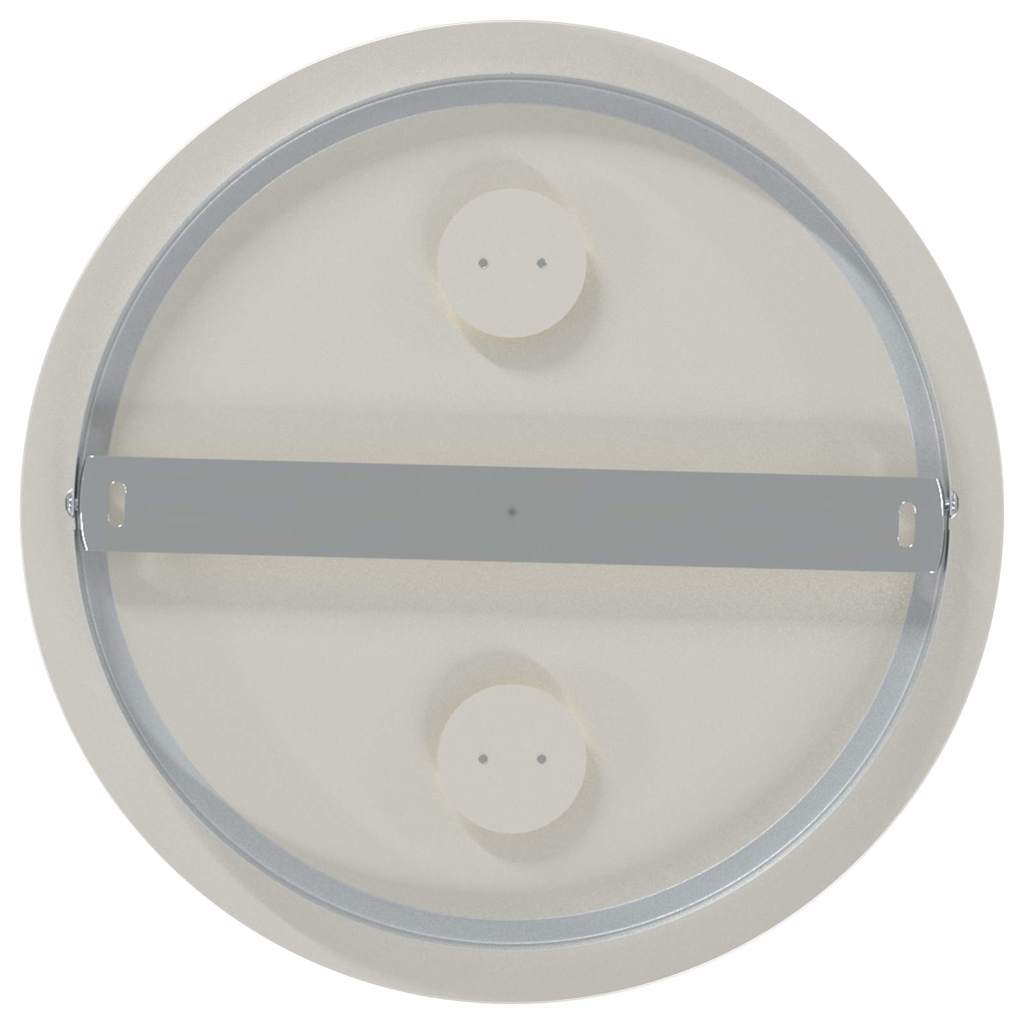 Plafondspot Nikkel 29 x 29 x 11 cm Staal en Glas is nu te koop bij PeponiXL, paradijselijk wonen!