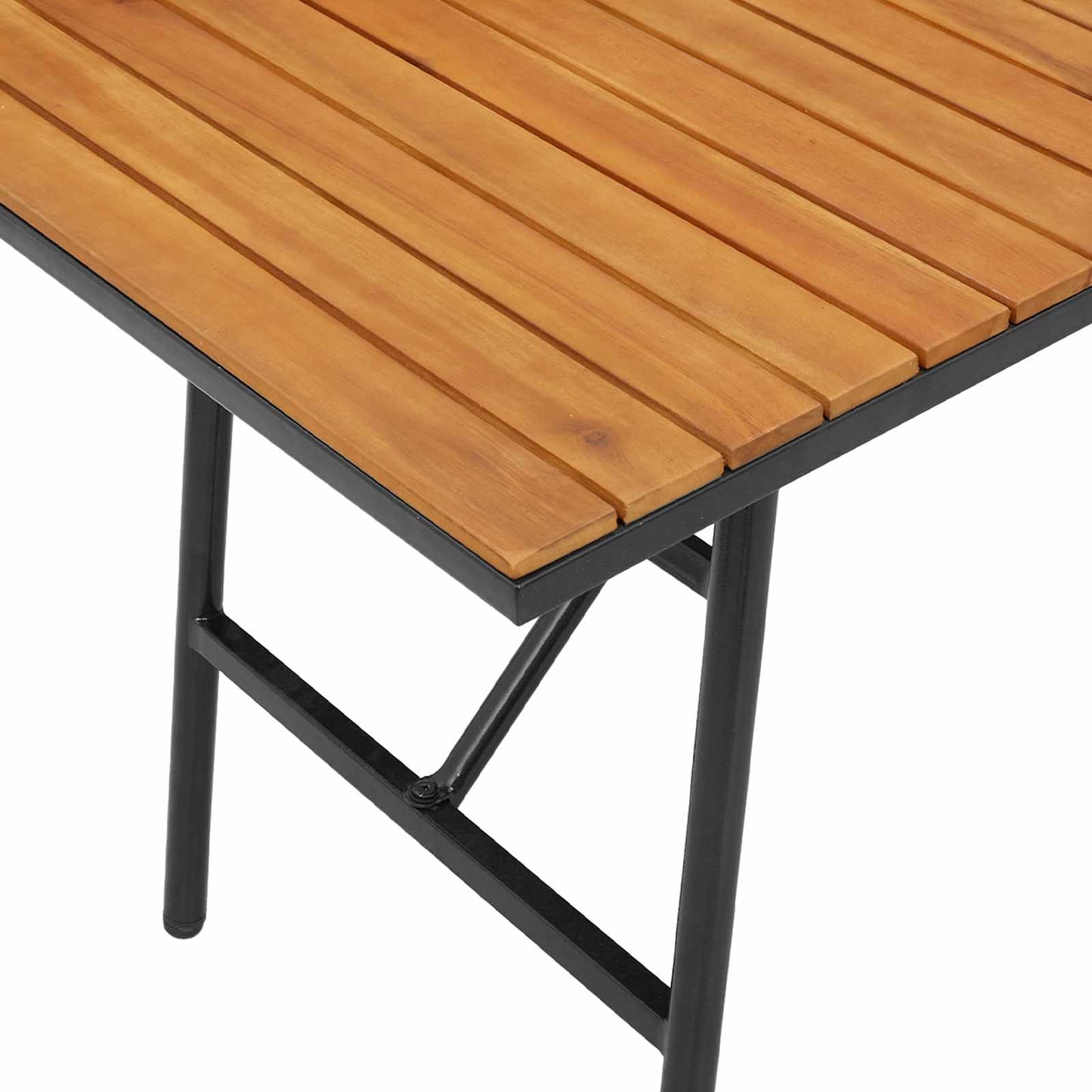 Eettafel Bruin 110 x 55 x 62 cm Massief Acaciahout