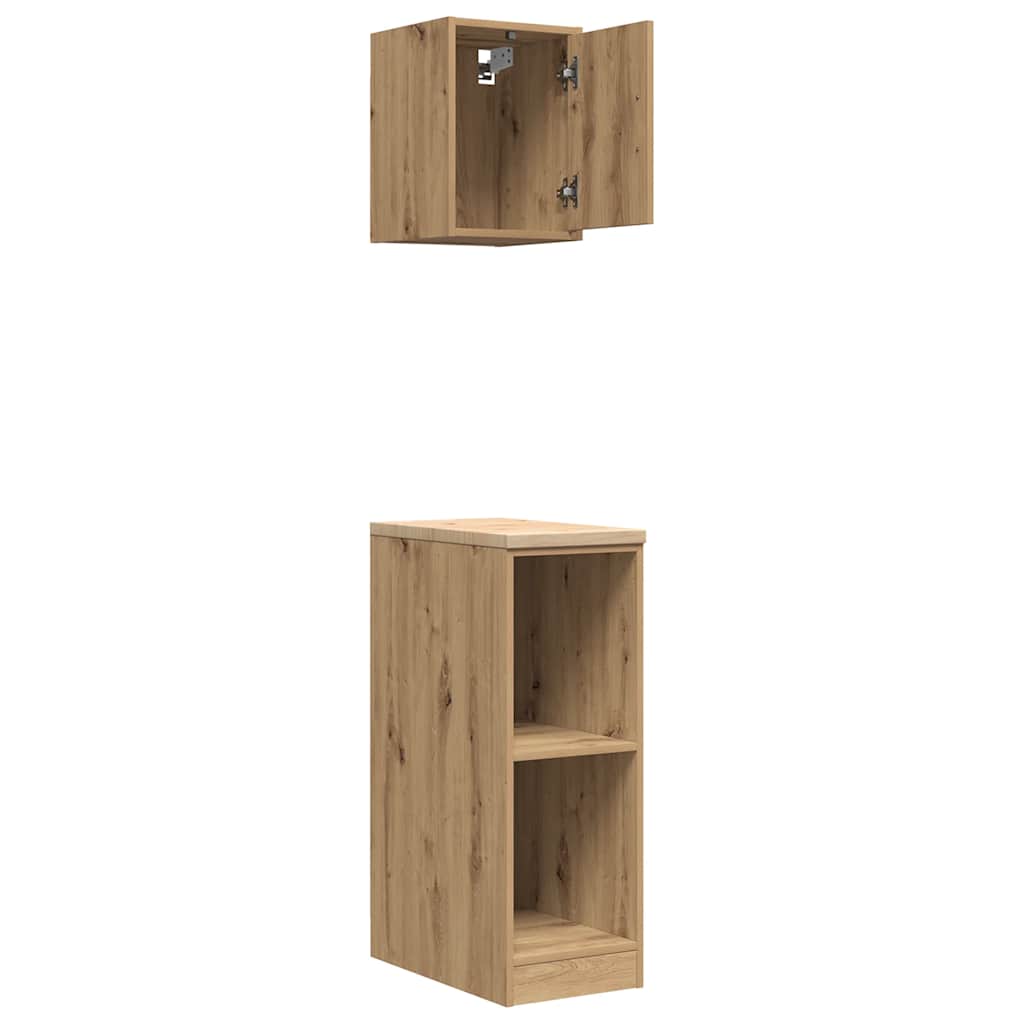 Garagekasten 2 st bewerkt hout ambachtelijk eikenhout is nu te koop bij PeponiXL, paradijselijk wonen!