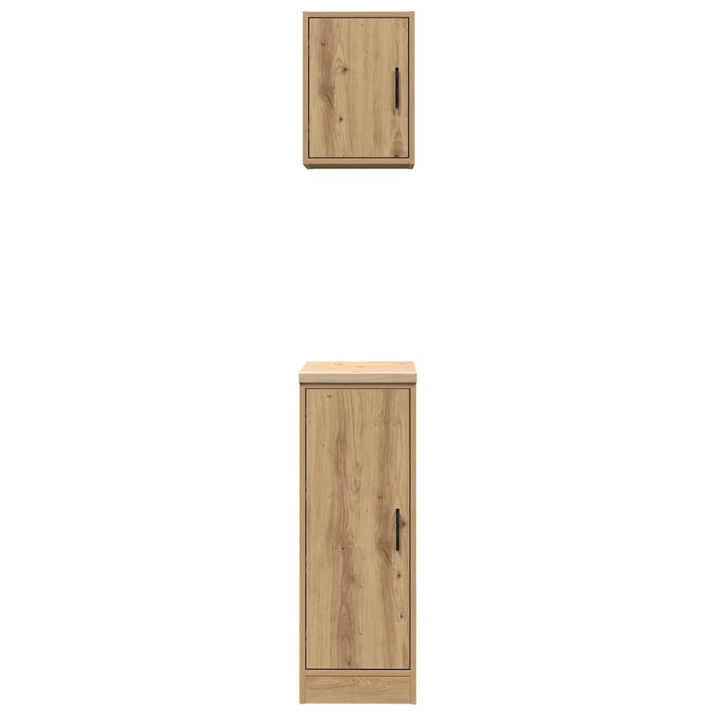 Garagekasten 2 st bewerkt hout ambachtelijk eikenhout is nu te koop bij PeponiXL, paradijselijk wonen!