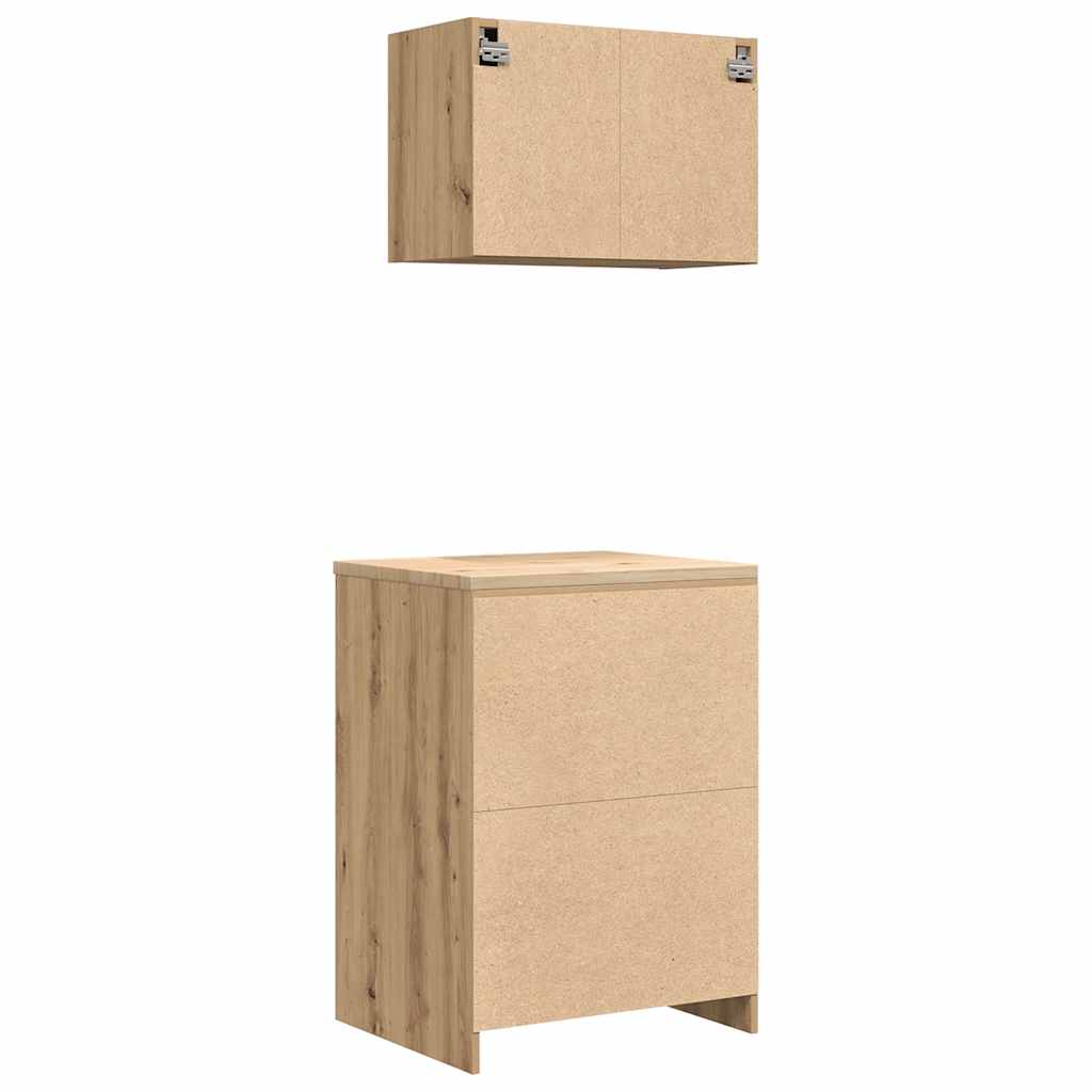 Garagekasten 2 st bewerkt hout ambachtelijk eikenhout is nu te koop bij PeponiXL, paradijselijk wonen!
