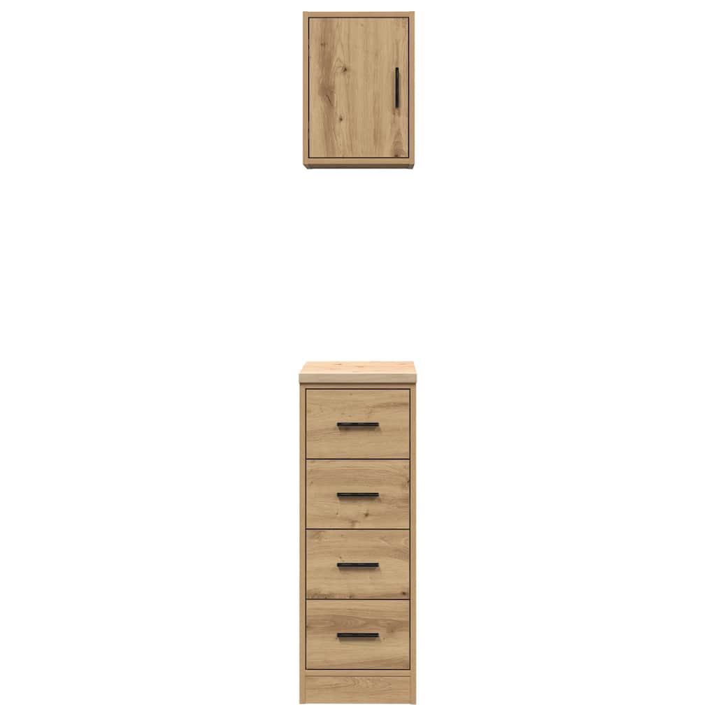 Garagekasten 2 st bewerkt hout ambachtelijk eikenhout is nu te koop bij PeponiXL, paradijselijk wonen!
