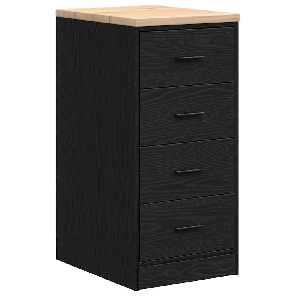Garagekasten 2 st spaanplaat zwart is nu te koop bij PeponiXL, paradijselijk wonen!