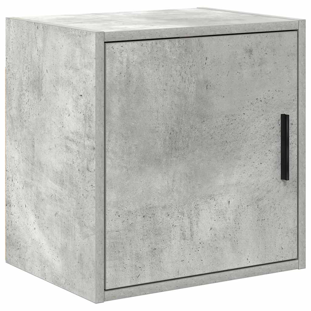 Garagekasten 2 st bewerkt hout betongrijs is nu te koop bij PeponiXL, paradijselijk wonen!