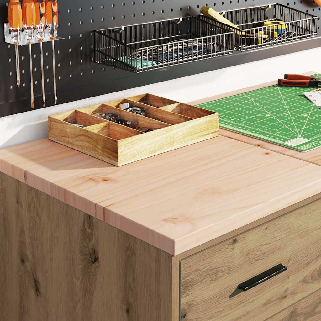 Garagekasten 2 st bewerkt hout ambachtelijk eikenhout is nu te koop bij PeponiXL, paradijselijk wonen!