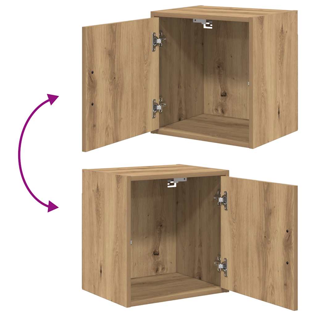 Garagekasten 2 st bewerkt hout ambachtelijk eikenhout is nu te koop bij PeponiXL, paradijselijk wonen!