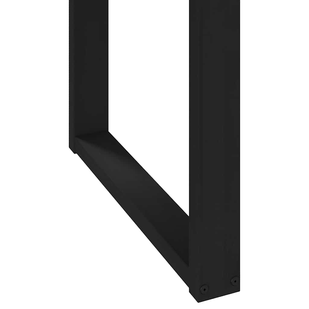 Eettafel NOAIN U-vormige poten 180x90x75 cm massief grenenhout is nu te koop bij PeponiXL, paradijselijk wonen!