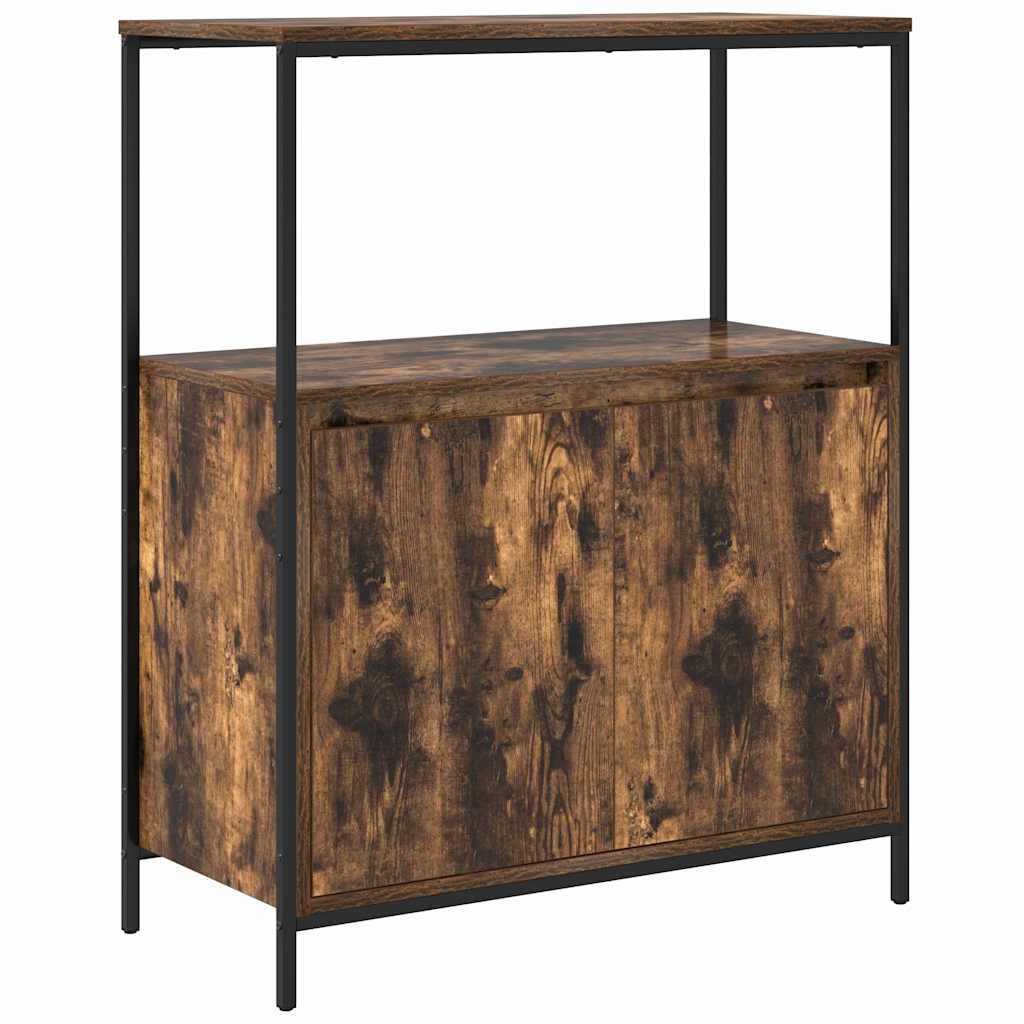 Badkamermeubelset met plank met opslag 5 pcs Bruin Bewerkt hout is nu te koop bij PeponiXL, paradijselijk wonen!
