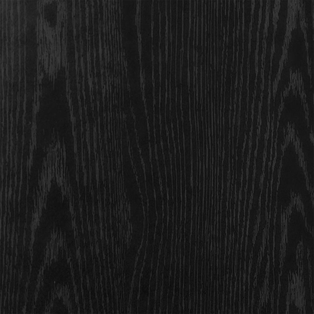 2-delige Badkamermeubelset bewerkt hout zwart eikenhout is nu te koop bij PeponiXL, paradijselijk wonen!