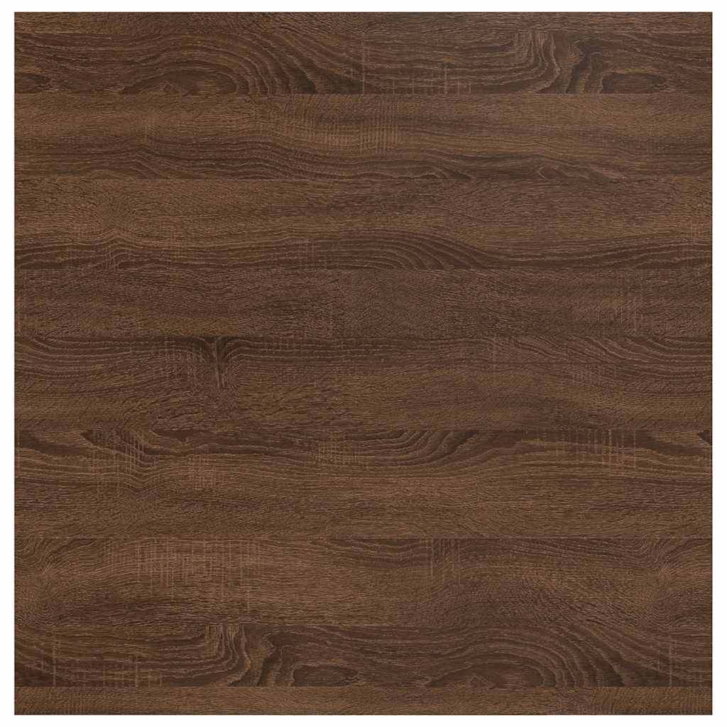 Salontafel met lades 70,5x70x40 cm bruin eikenkleurig is nu te koop bij PeponiXL, paradijselijk wonen!