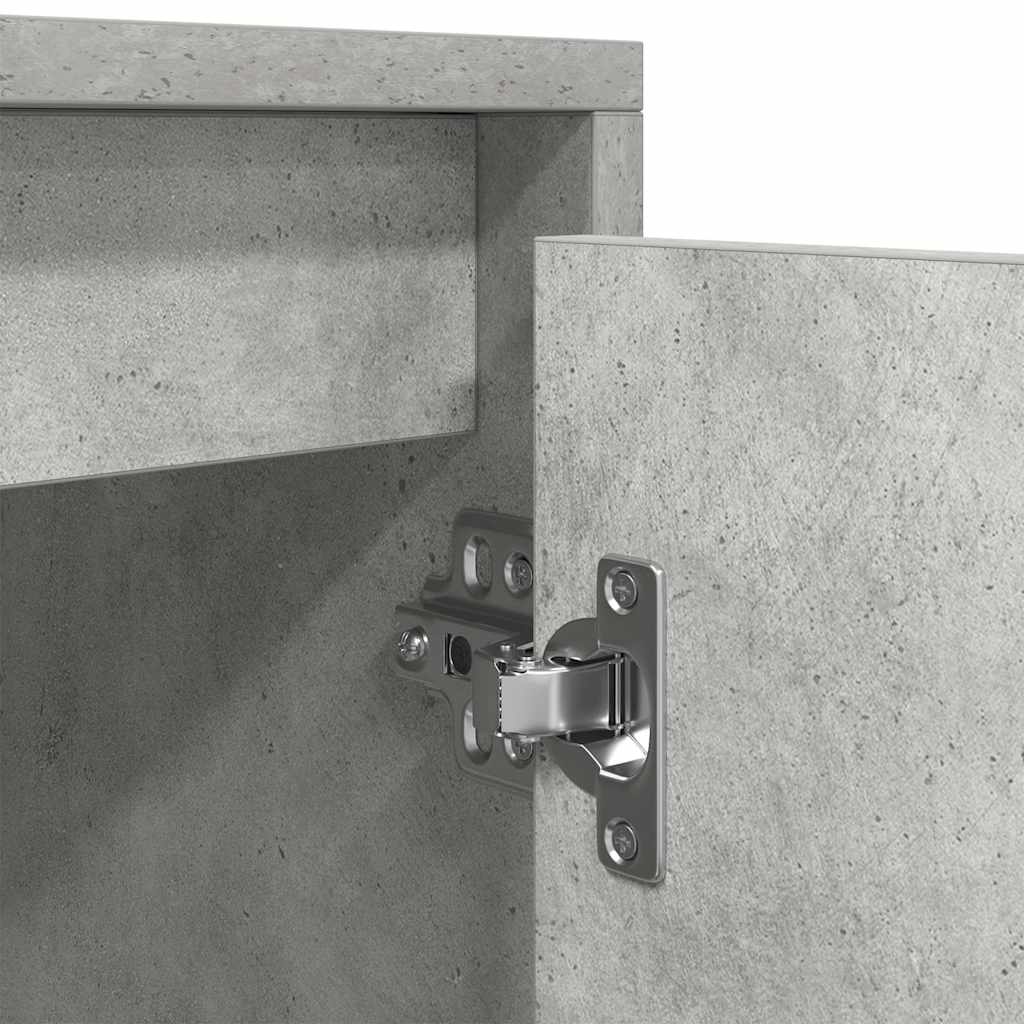 Tv-meubel 188,5x41x50 cm spaanplaat betongrijs is nu te koop bij PeponiXL, paradijselijk wonen!