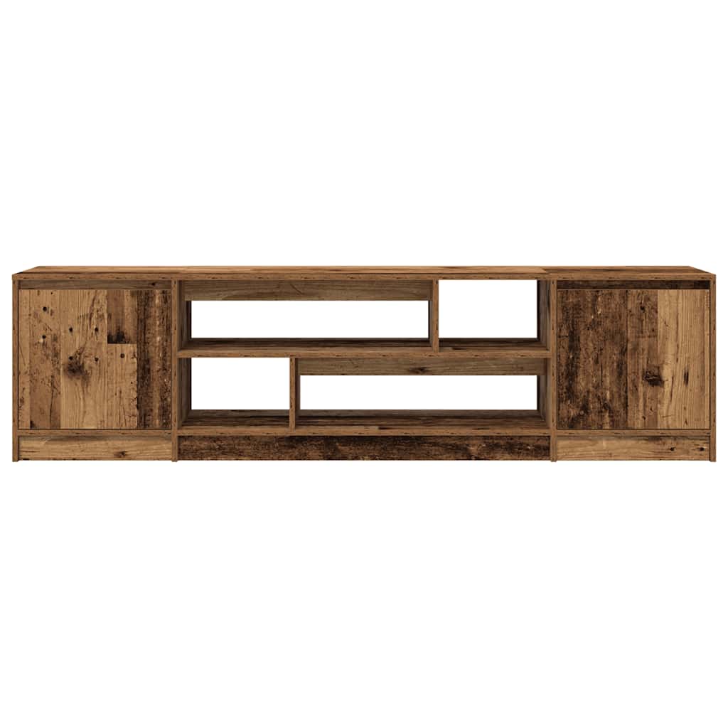 Tv-meubel 188,5x41x50 cm bewerkt hout oud hout is nu te koop bij PeponiXL, paradijselijk wonen!