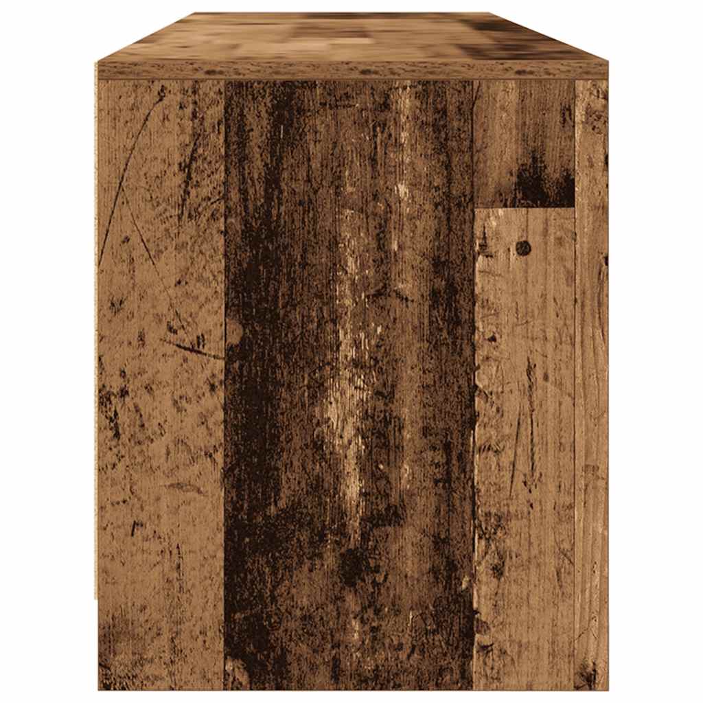 Tv-meubel 188,5x41x50 cm bewerkt hout oud hout is nu te koop bij PeponiXL, paradijselijk wonen!