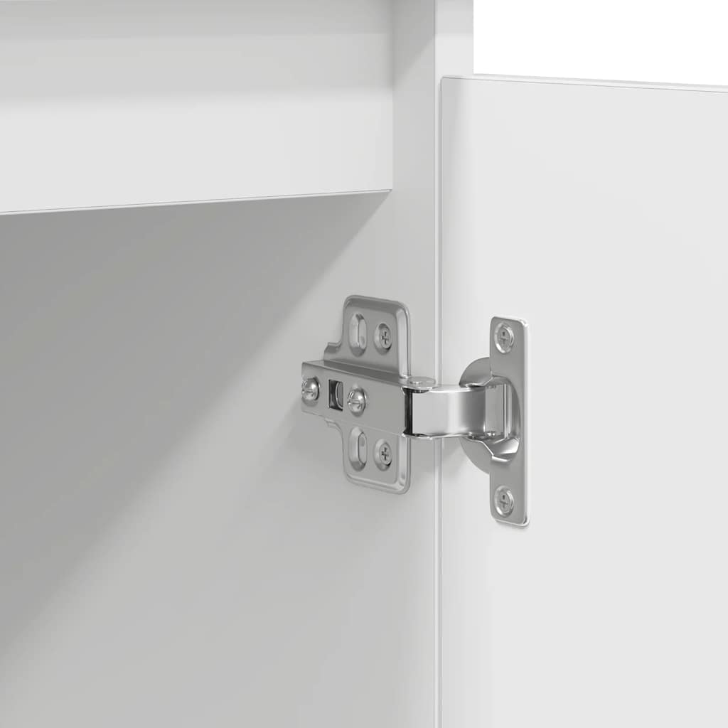 Dressoir met lades 100,5x35x76 cm spaanplaat wit is nu te koop bij PeponiXL, paradijselijk wonen!