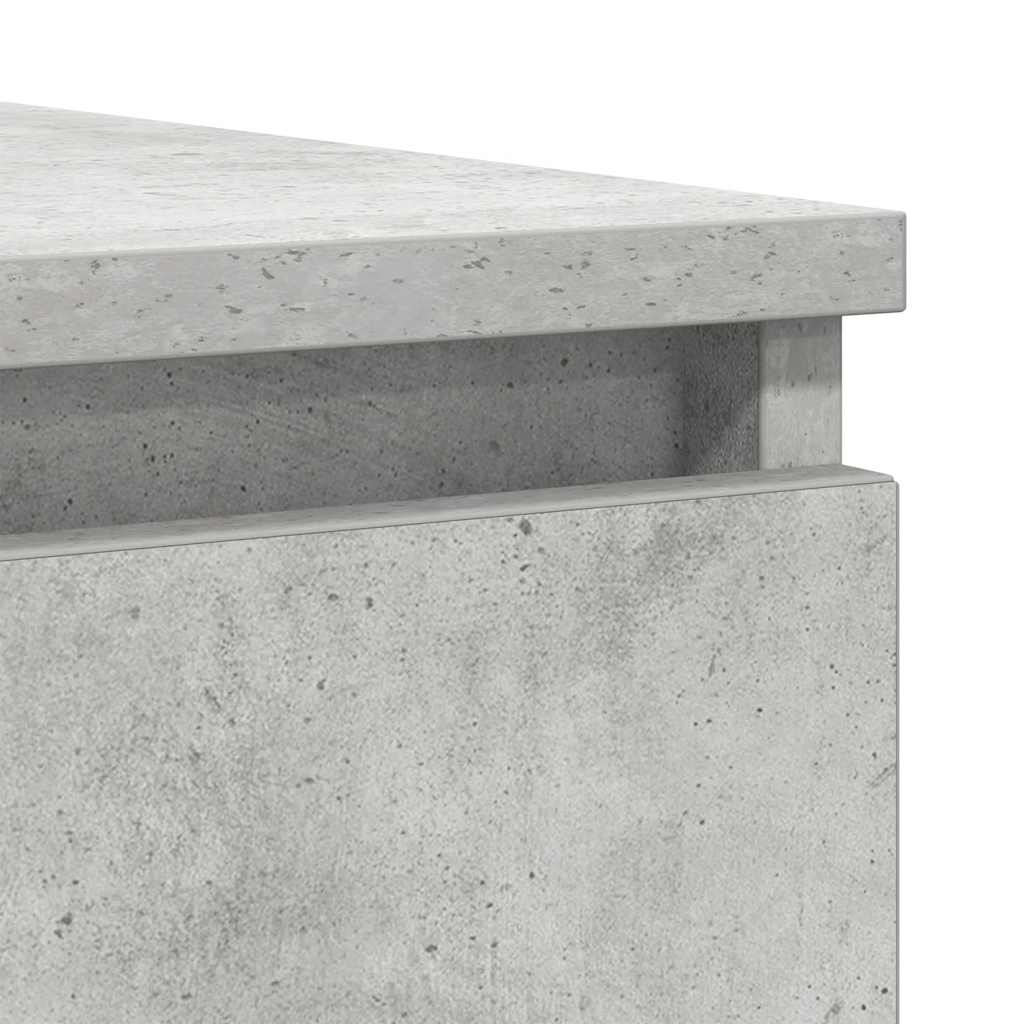 Dressoir met lades 100,5x35x76 cm spaanplaat betongrijs is nu te koop bij PeponiXL, paradijselijk wonen!