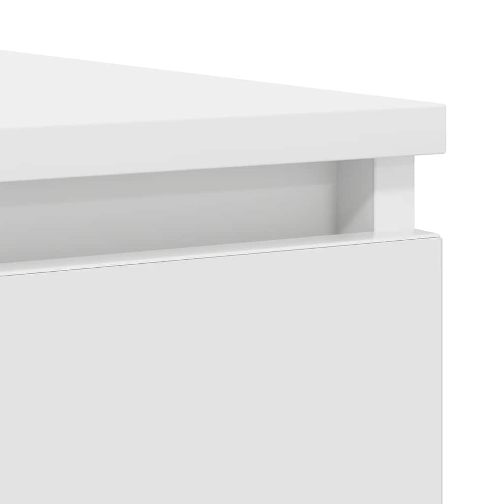 Dressoir met lades 100,5x35x98,5 cm spaanplaat wit is nu te koop bij PeponiXL, paradijselijk wonen!
