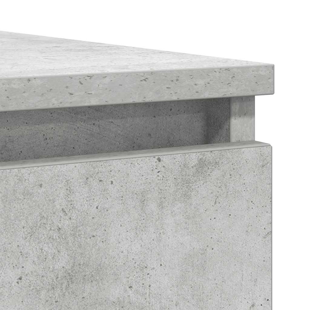 Dressoir met lades 100,5x35x98,5 cm spaanplaat betongrijs is nu te koop bij PeponiXL, paradijselijk wonen!